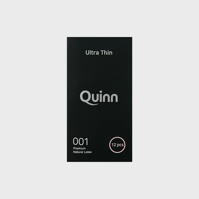 Quinn 퀸 001 울트라씬 콘돔 12P(의료기기)